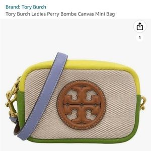 Tory Burch Bombe Canvas Mini Bag